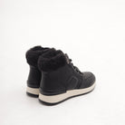 STIVALETTO SNEAKERS ZIP NERO 