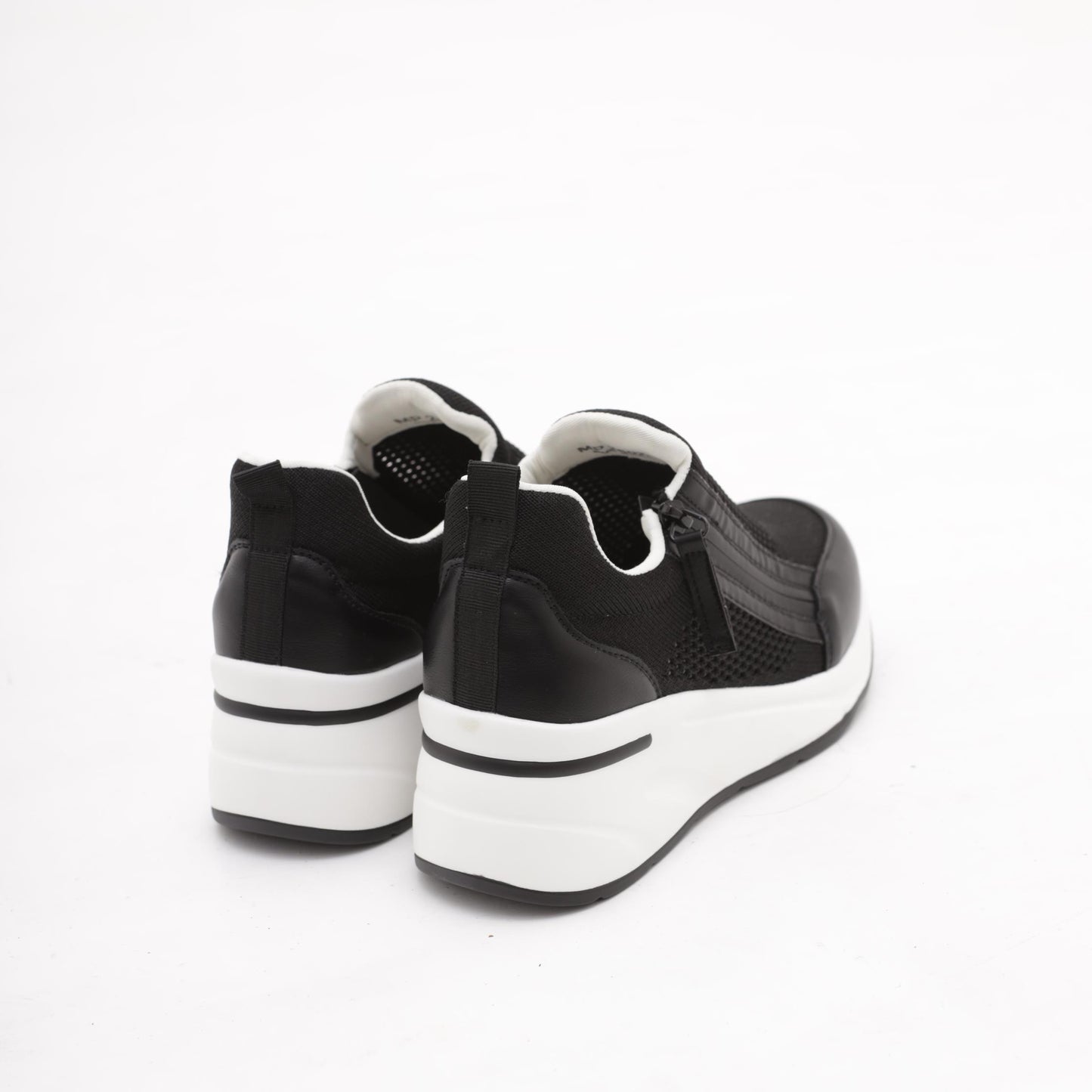 SNEAKERS RETE NERO<BR/> 