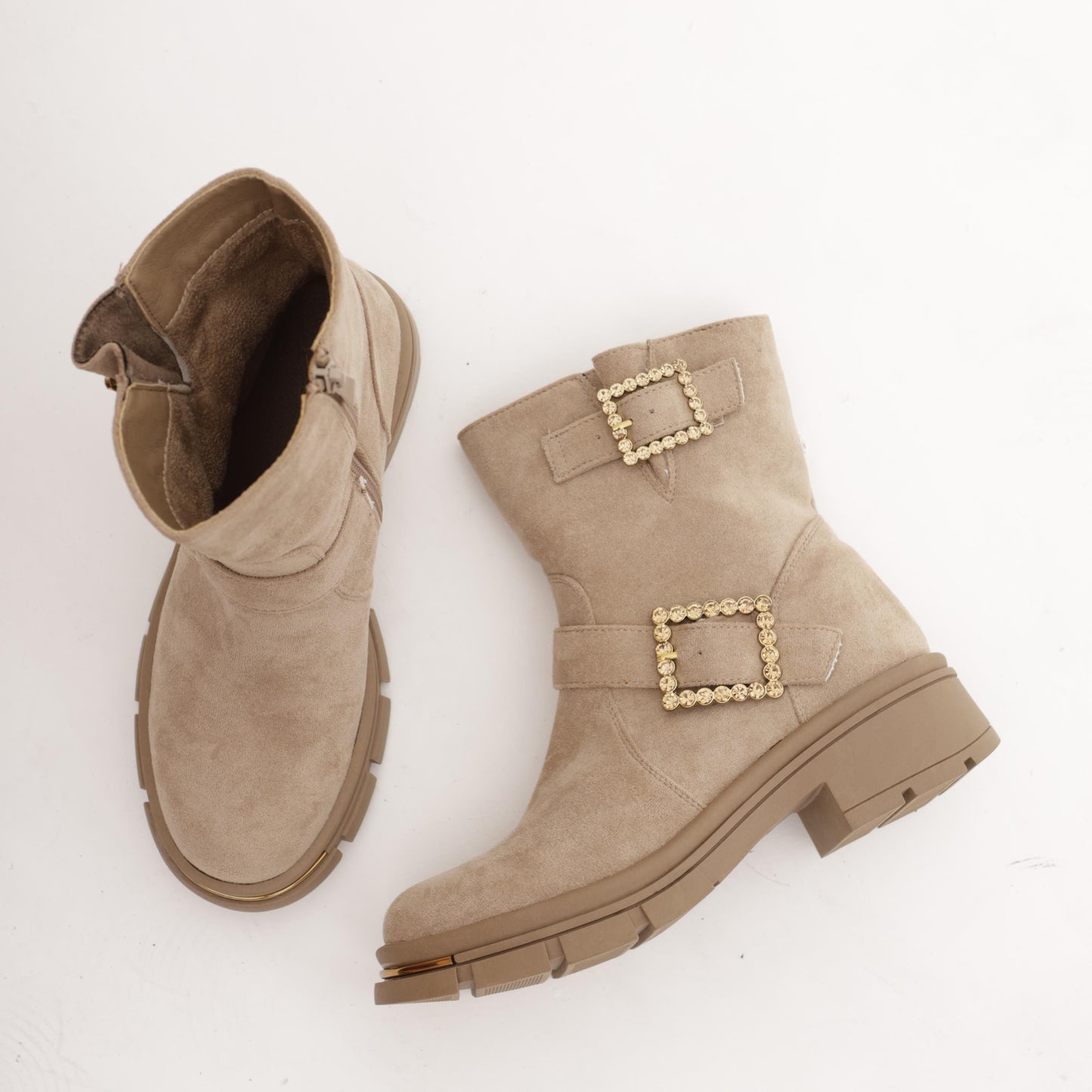 BIKER BASSO STONE TAUPE 
