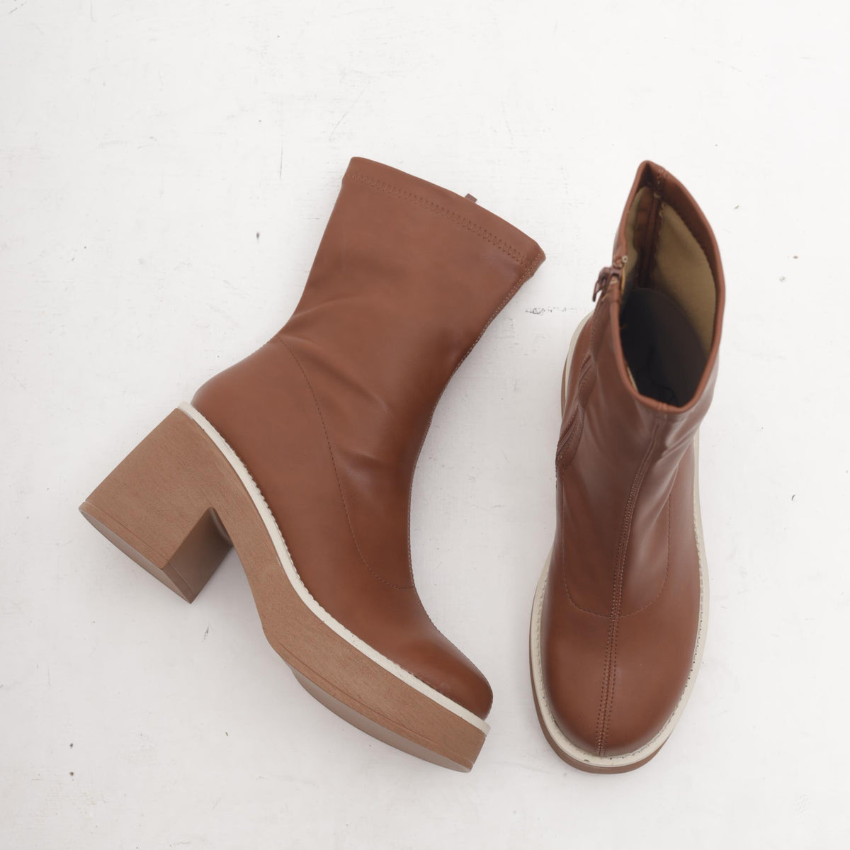 STIVALETTO STRETCH PARA CUOIO 