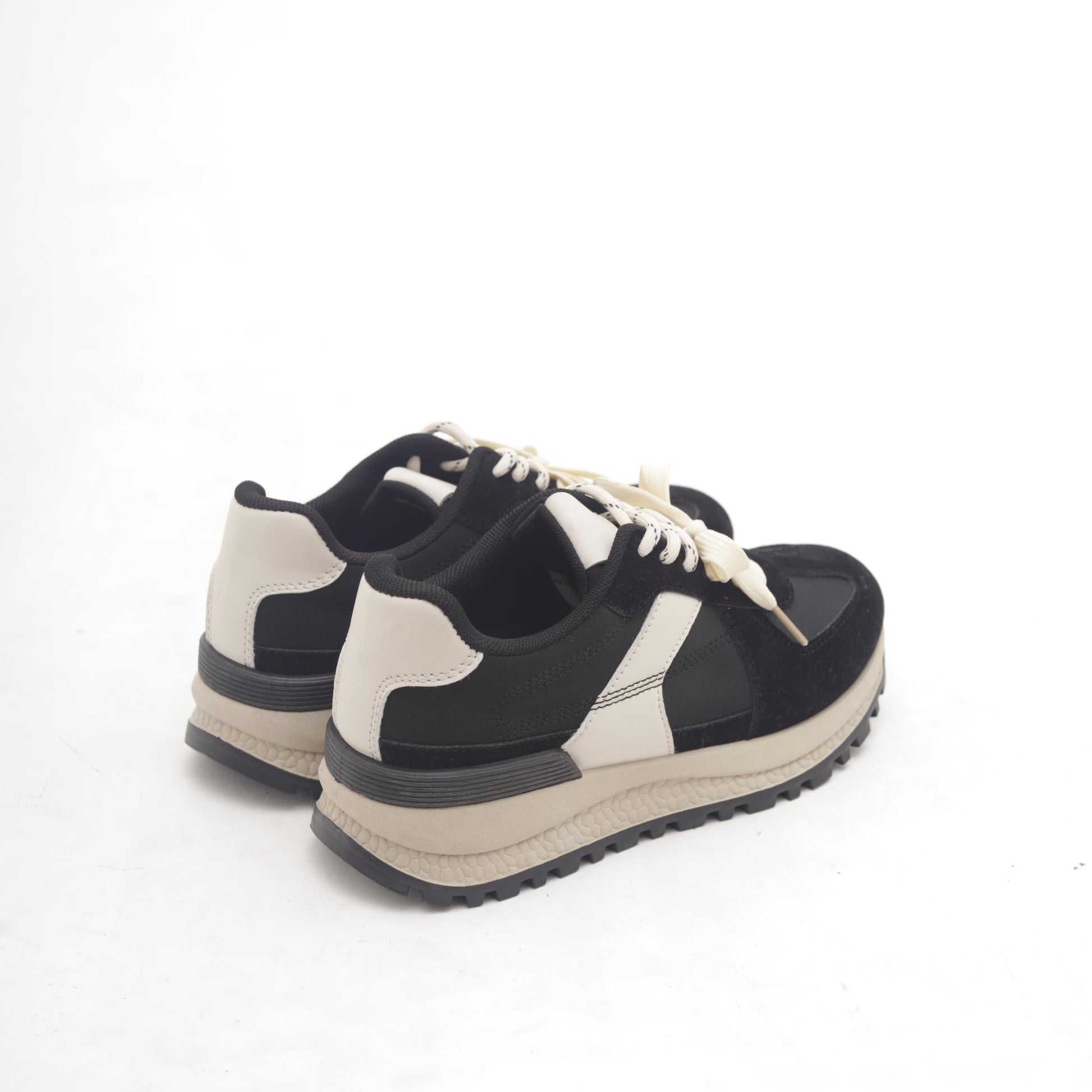 SNEAKERS RUNNING COLOUR BLOCK NERO 
