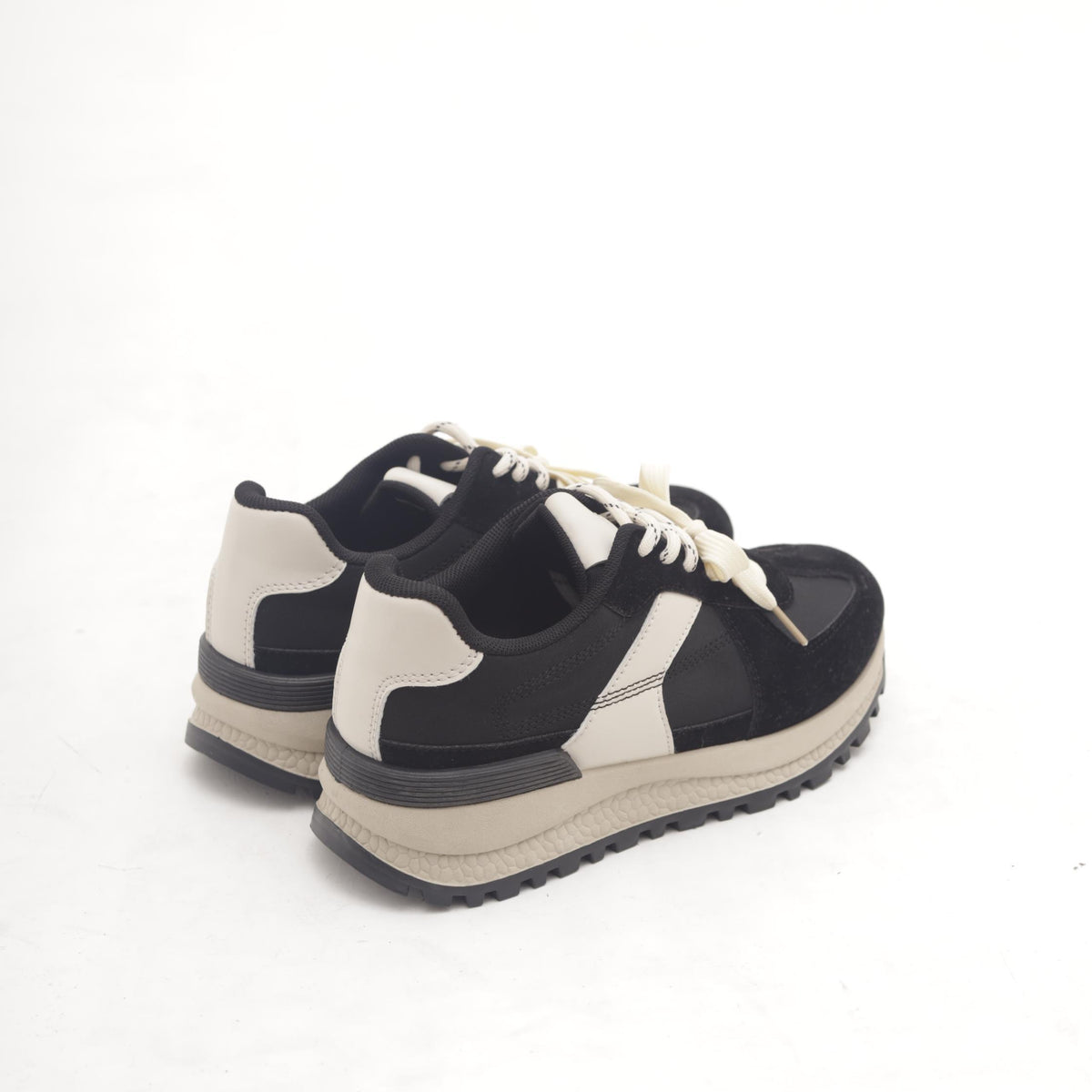 SNEAKERS RUNNING COLOUR BLOCK NERO 