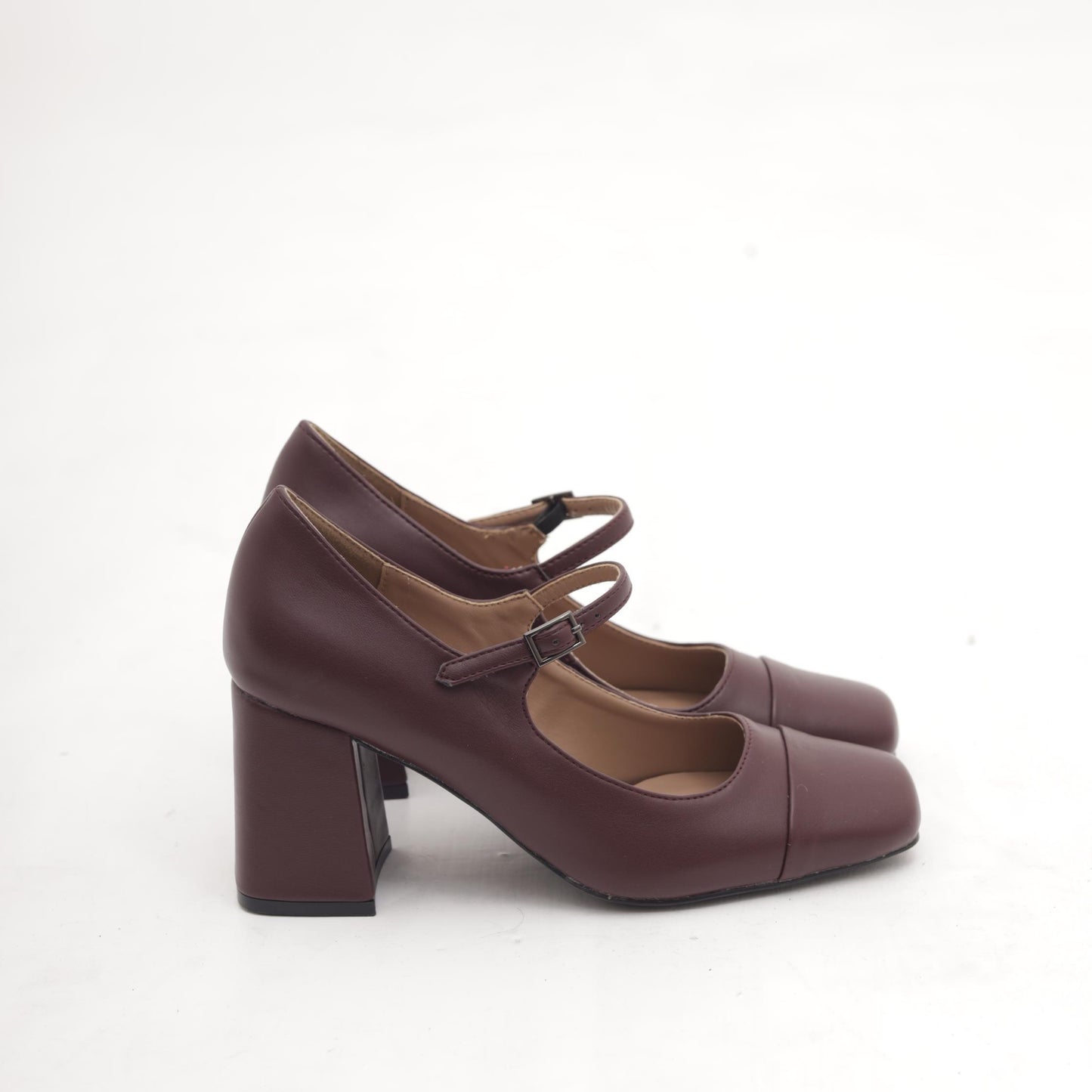 MARY JANE QUADRATA BORDEAUX MP2735-1PUBR CHOCOLA