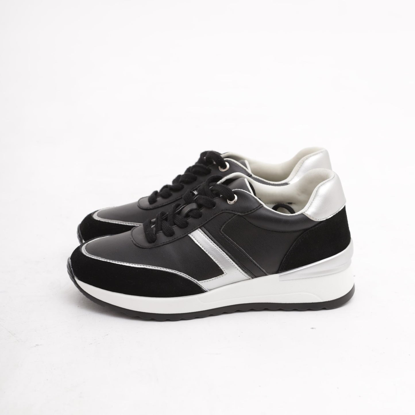 SNEAKERS ALTA NERO<BR/> 