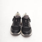 SNEAKERS ZIP NERO 