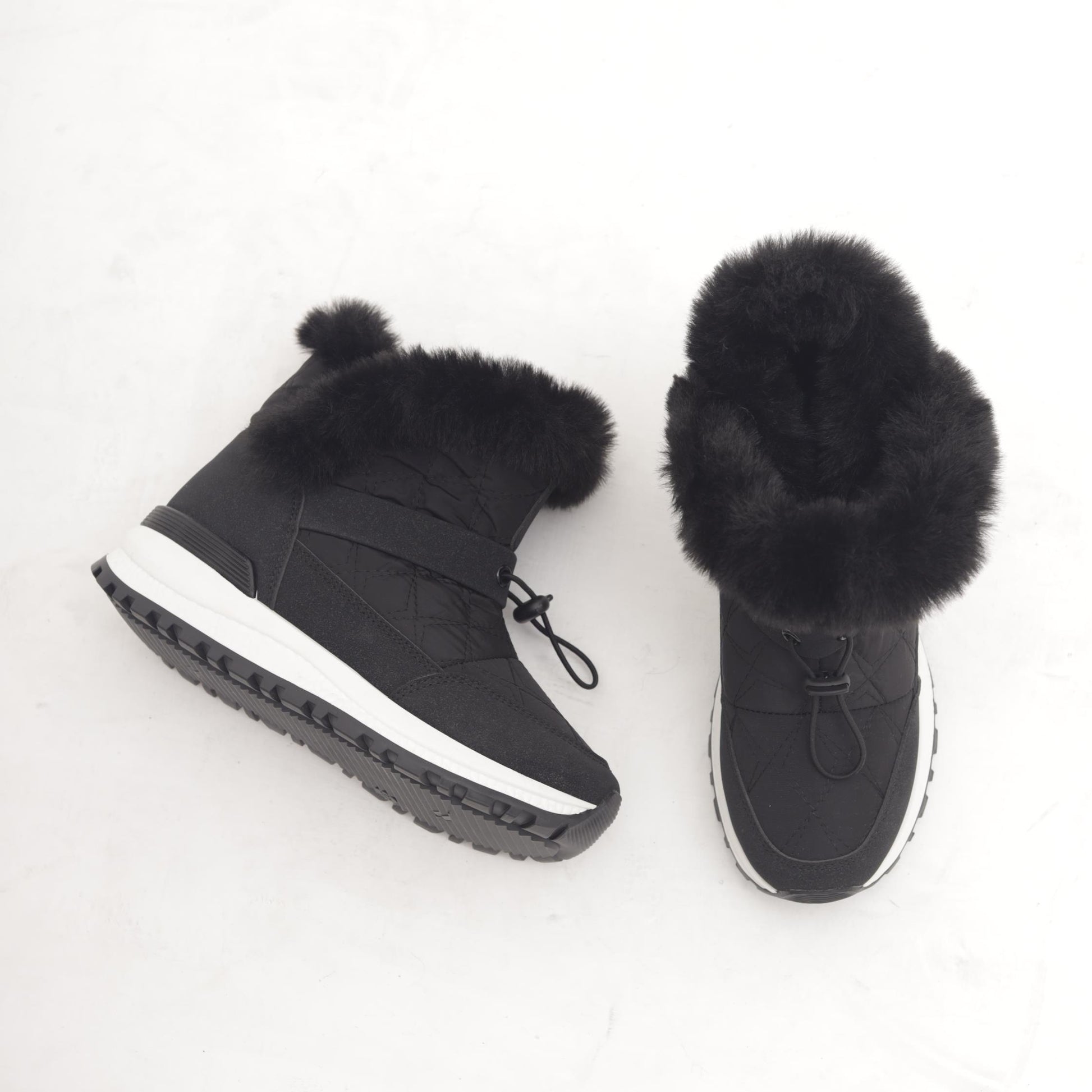 STIVALETTO SNEAKERS RUNNING NERO 