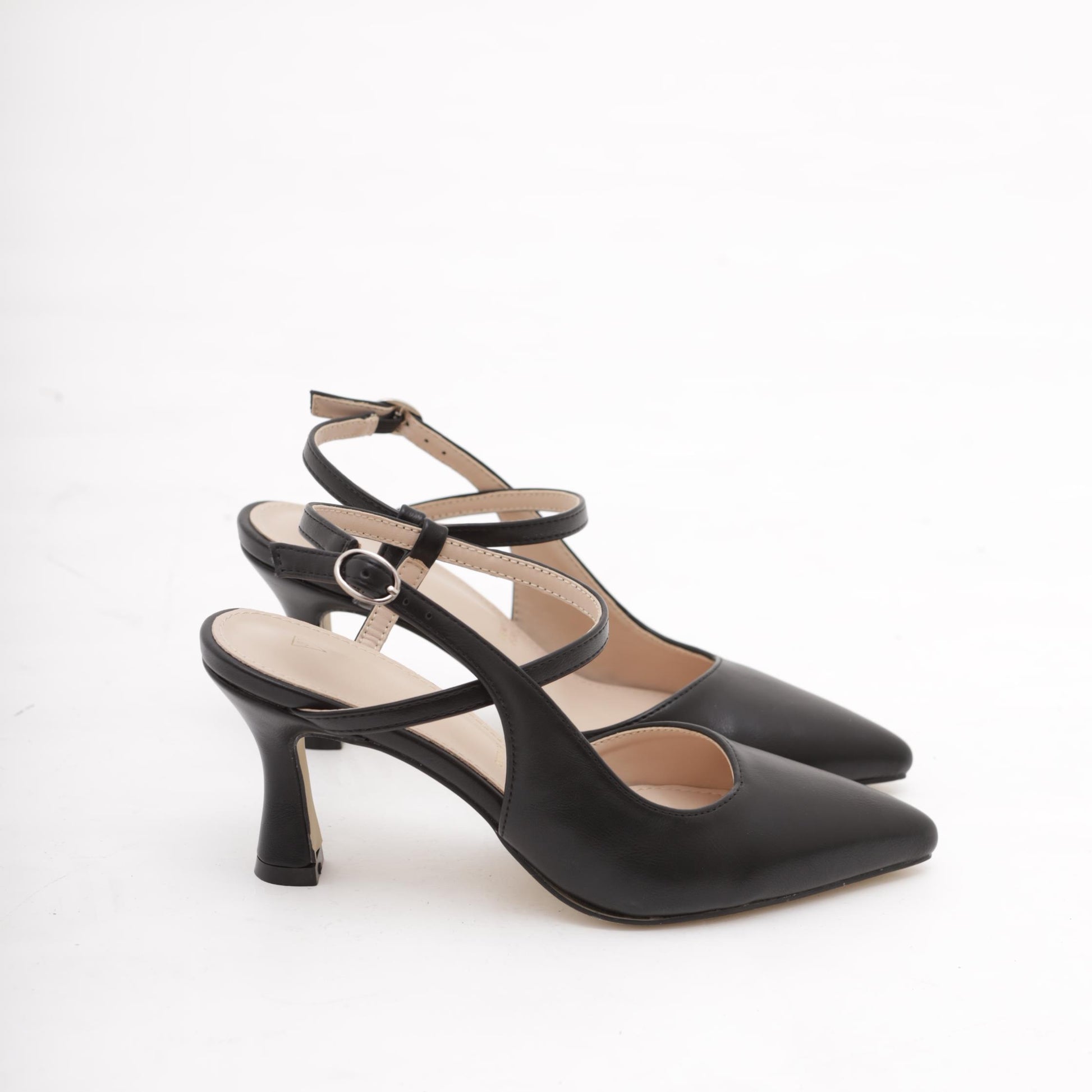 SLINGBACK CROSS NERO 