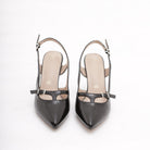 SLINGBACK T-BAR NERO 