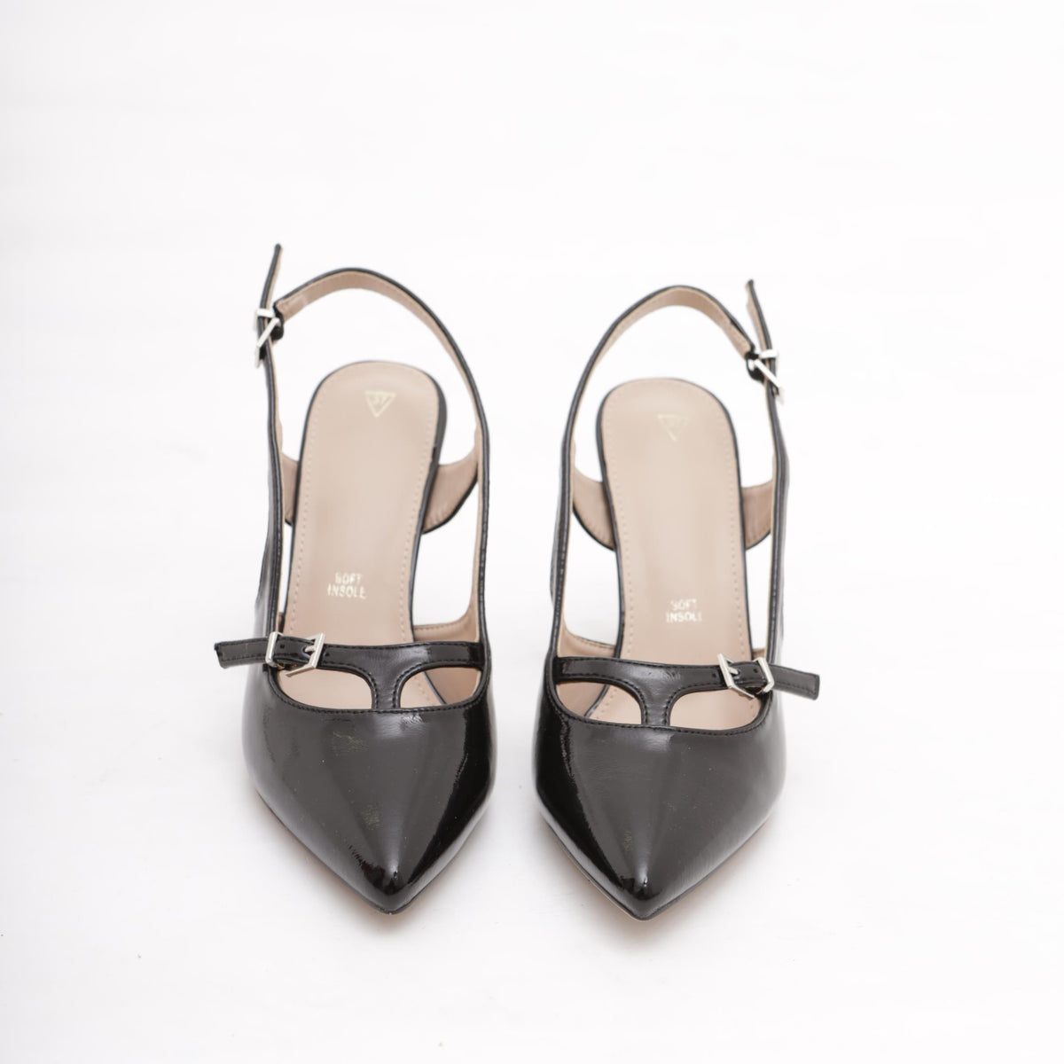 SLINGBACK T-BAR NERO 