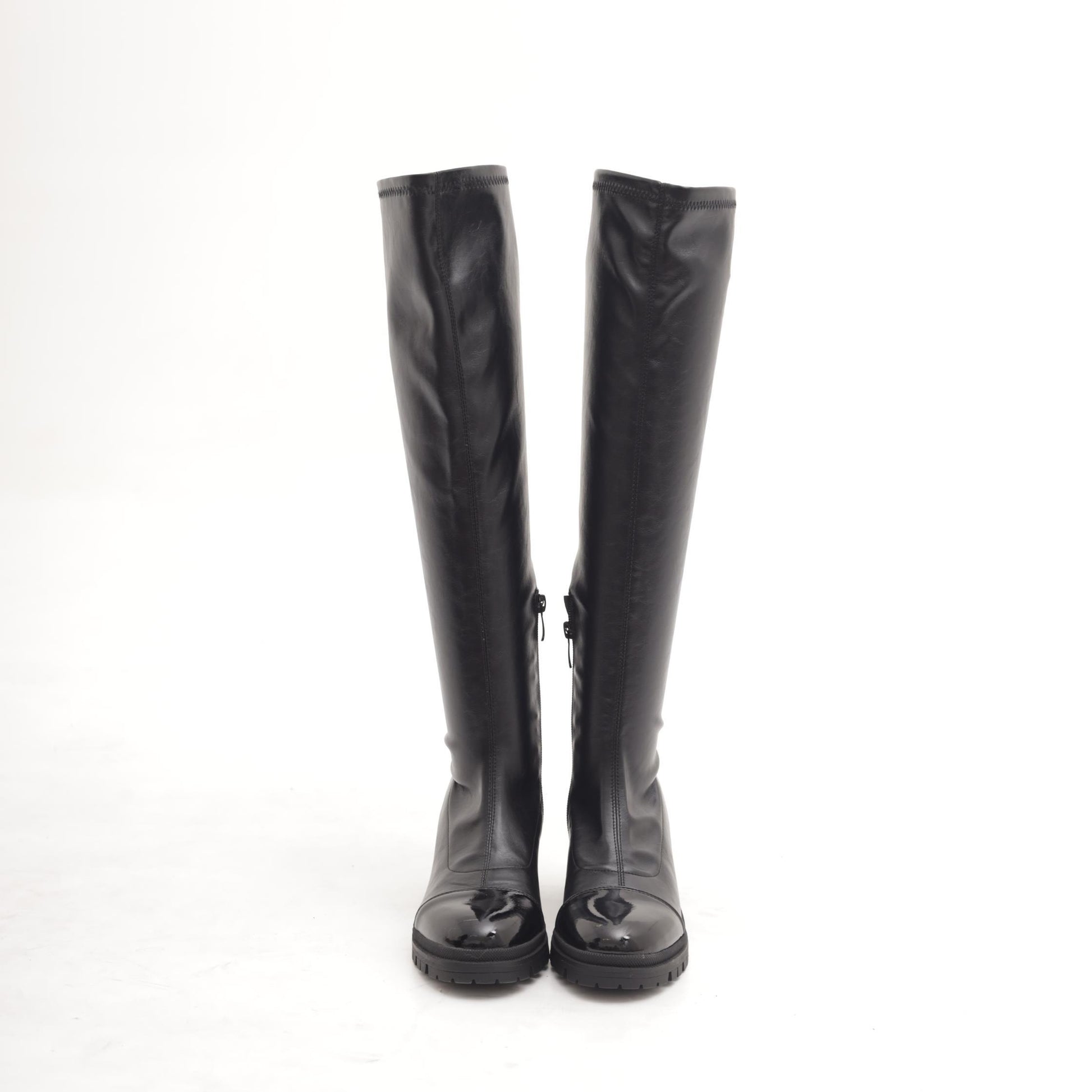 CUISSARD STRETCH GOMMATO PUNTALE NERO 