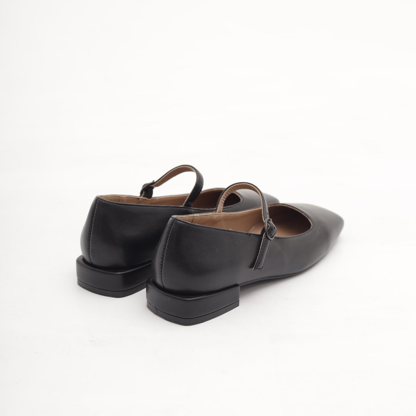 MARY JANE FLAT QUADRATA NERO MP2734-2PUNE CHOCOLA