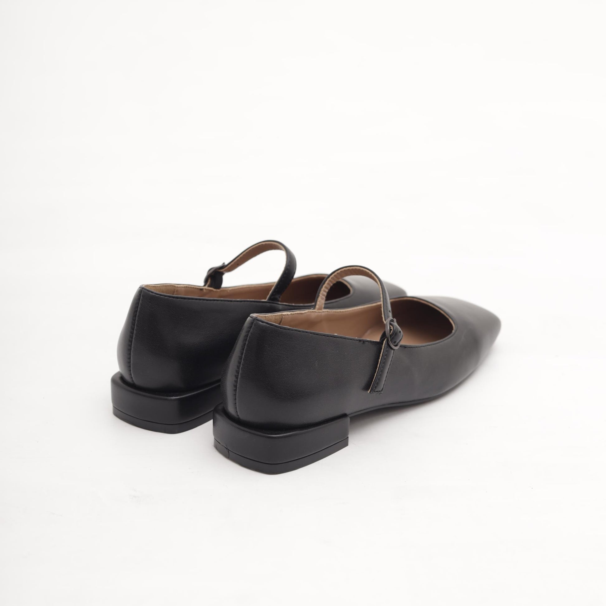 MARY JANE FLAT QUADRATA NERO MP2734-2PUNE CHOCOLA