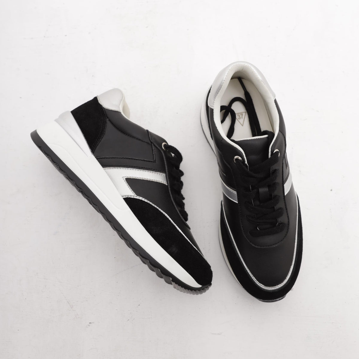 SNEAKERS ALTA NERO<BR/> 