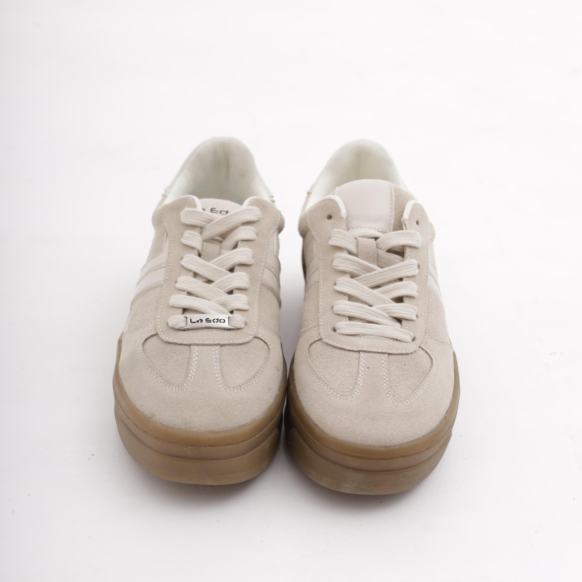 SNEAKERS PLATFORM BEIGE<BR/> 