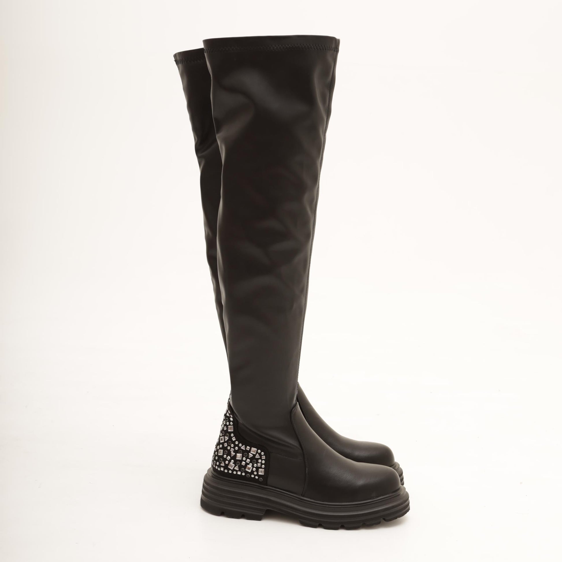 CUISSARD STRETCH BORCHIE NERO 