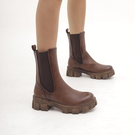 STIVALETTO CHELSEA PRD NEW MARRONE MP322PUMARRONE CHOCOLA