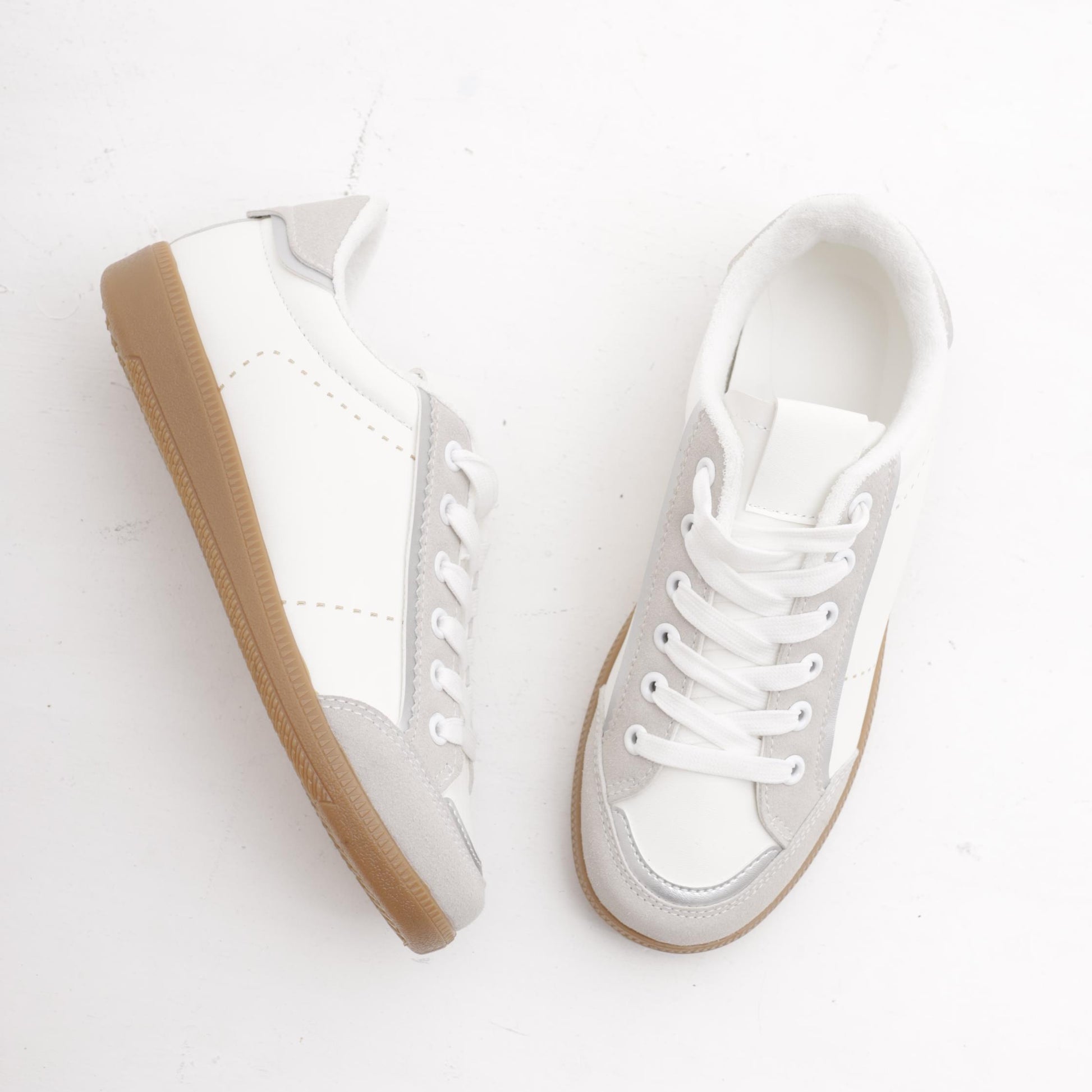SNEAKERS SIMPLE BIANCO<BR/> 