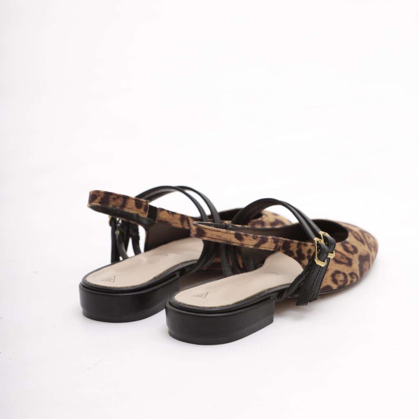 SLINGBACK FLAT LEOPARDO 