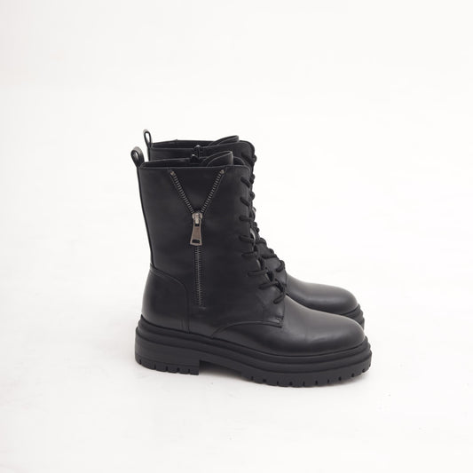 ANFIBIO CON ZIP ESTERNA NERO MP2750-1PUNE CHOCOLA