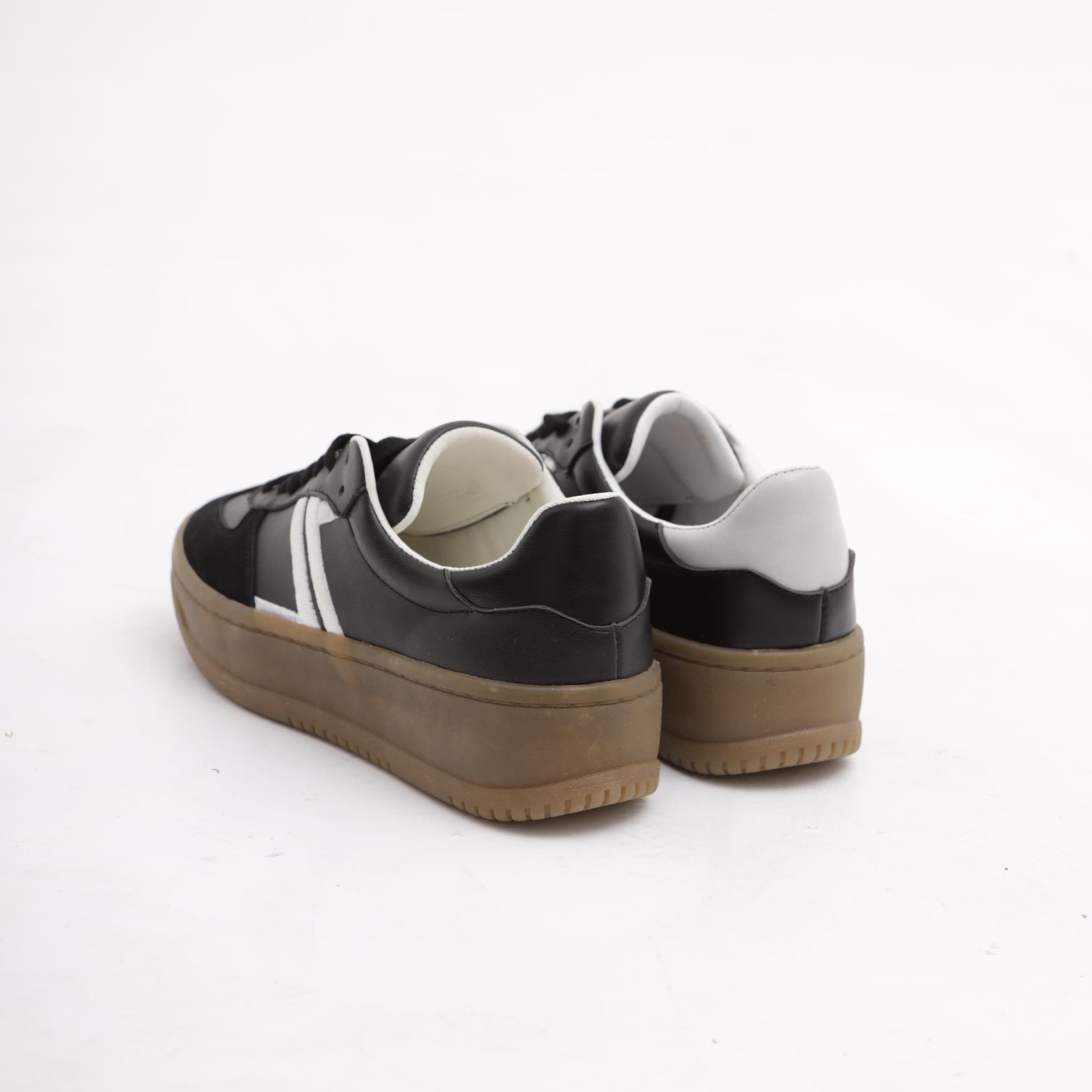 SNEAKERS PLATFORM NERO<BR/> 