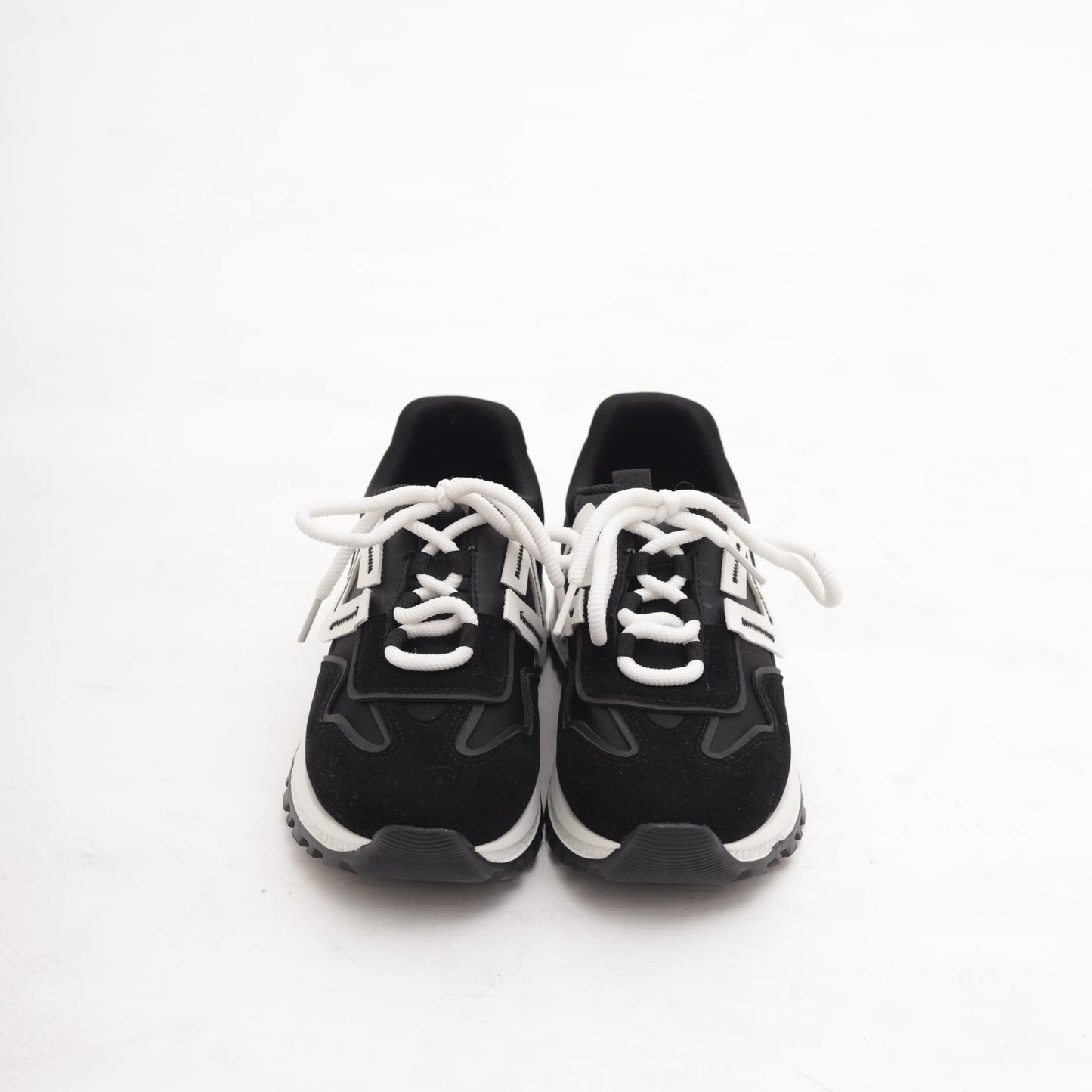 SNEAKERS RUNNING TRIANGLE NERO MP903-5PUNE CHOCOLA