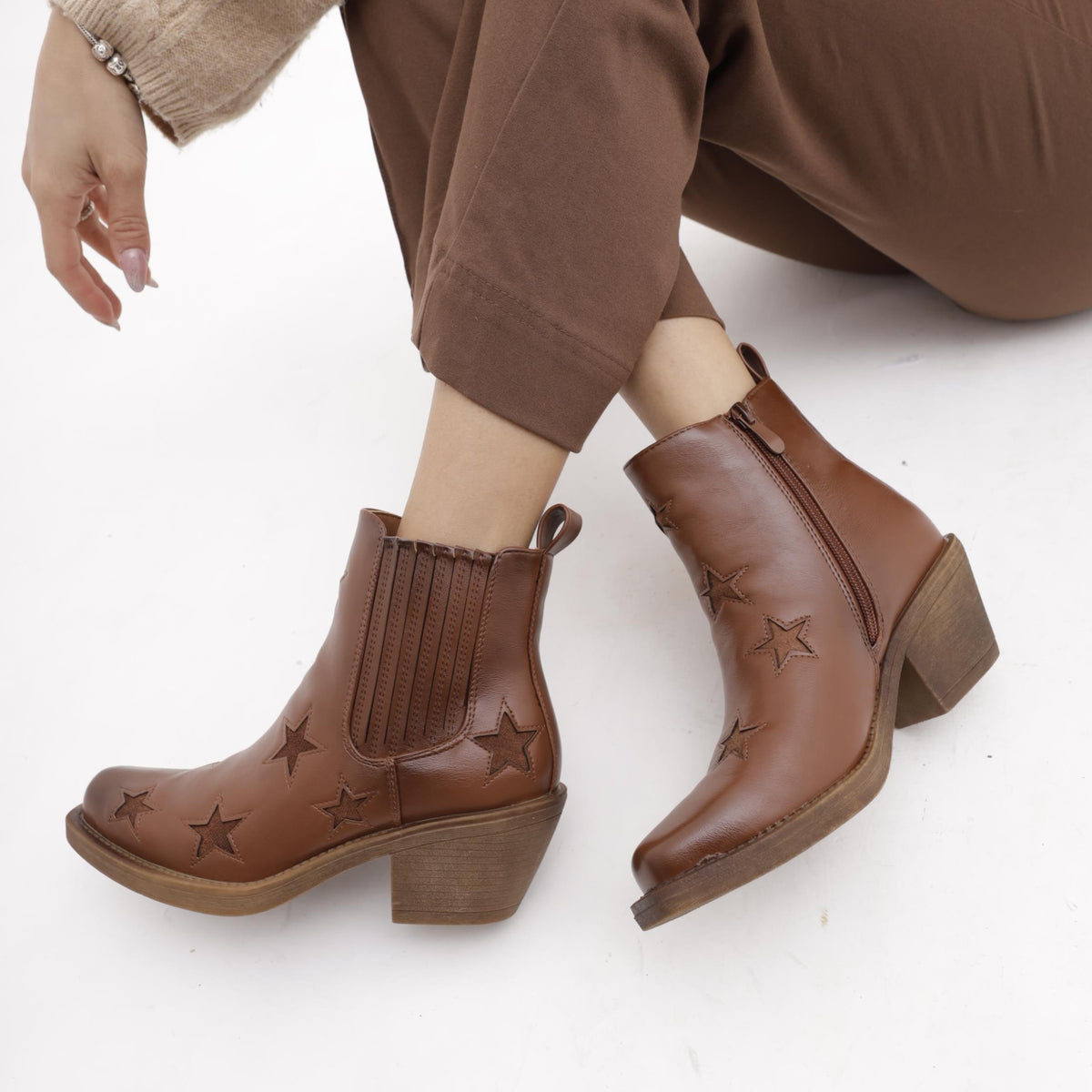 CAMPEROS BASSO STELLE MARRONE 
