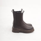 STIVALETTO ELASTICO E ZIP TESTA DI MORO 
