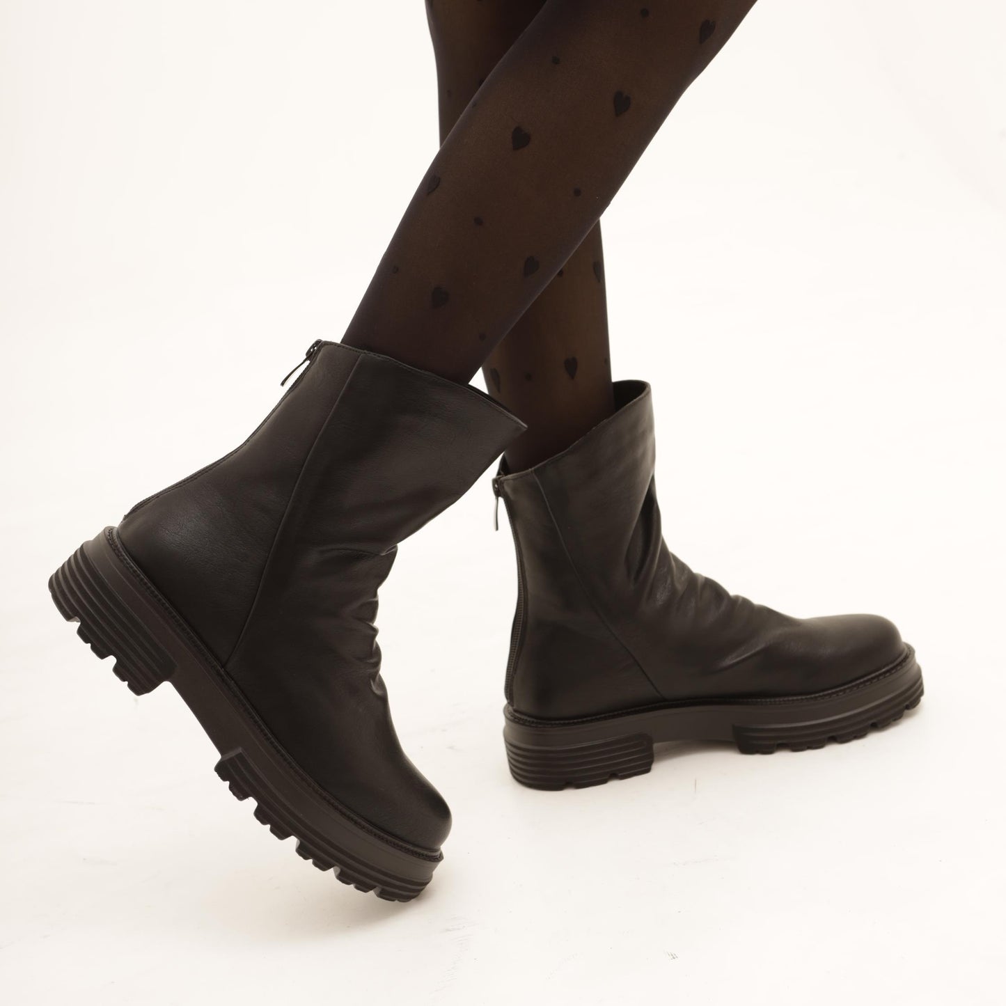 STIVALETTO BANANA CHOCOLA' NERO 
