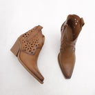 TEXANO BASSO TRAFORATO CUOIO<BR/> 
