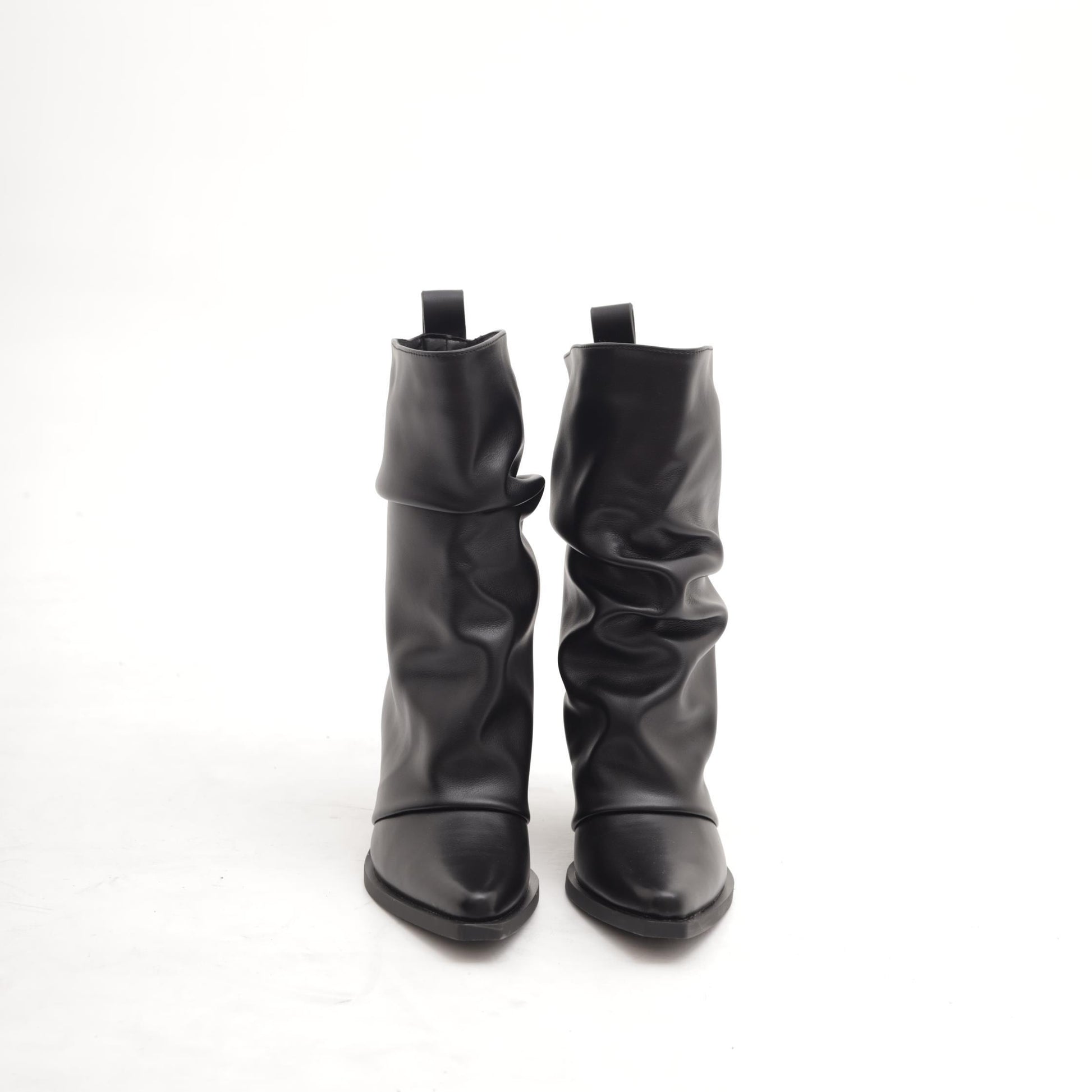 STIVALETTO TEXANO FIBBIA POSTERIORE 