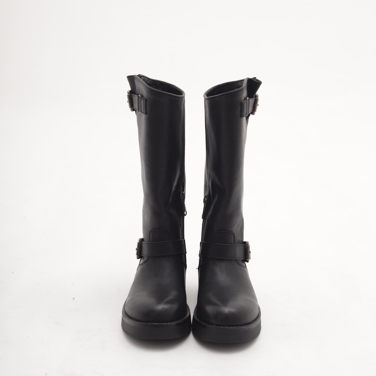 STIVALE BIKER ALTO NERO 