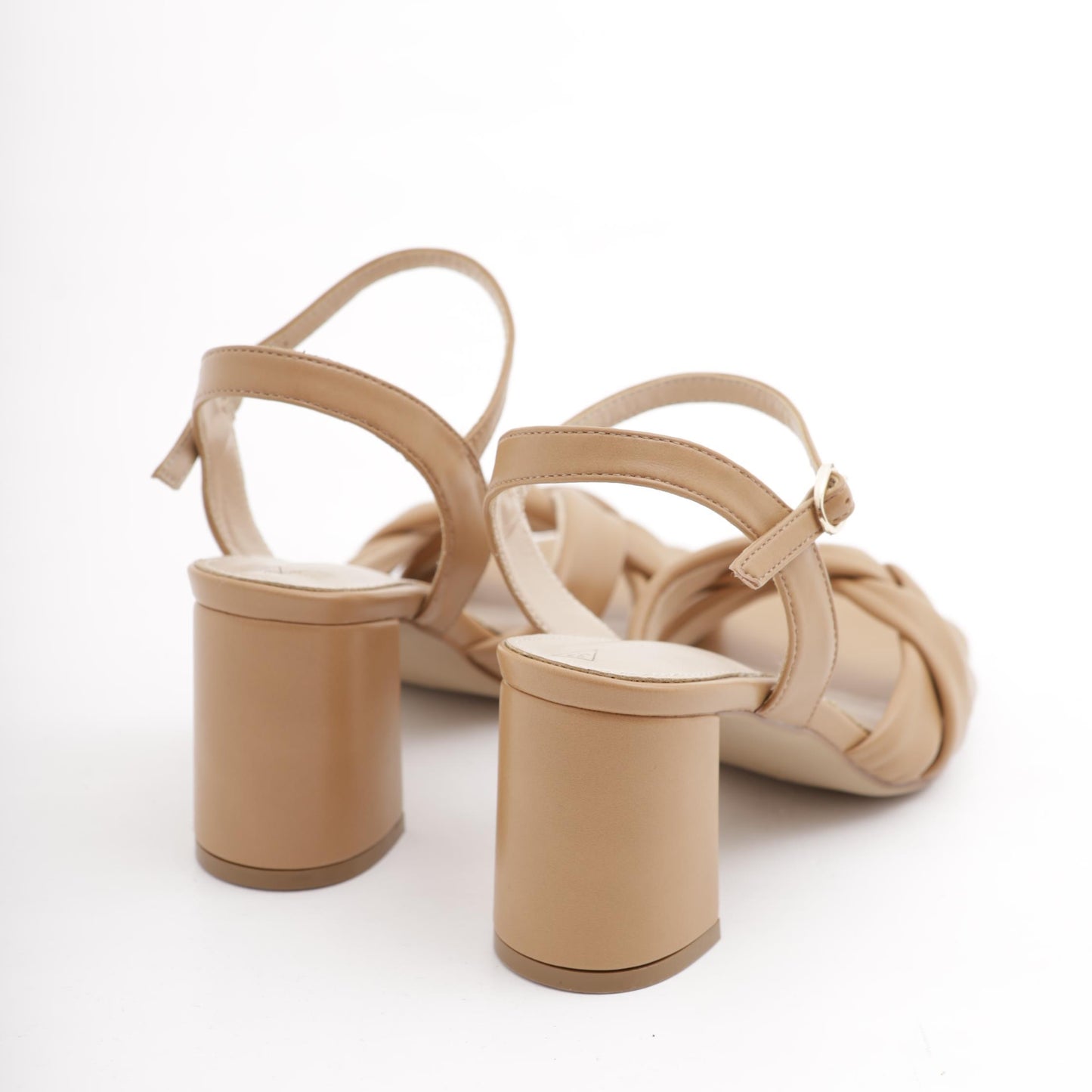 SANDALO TRECCIA CUOIO 