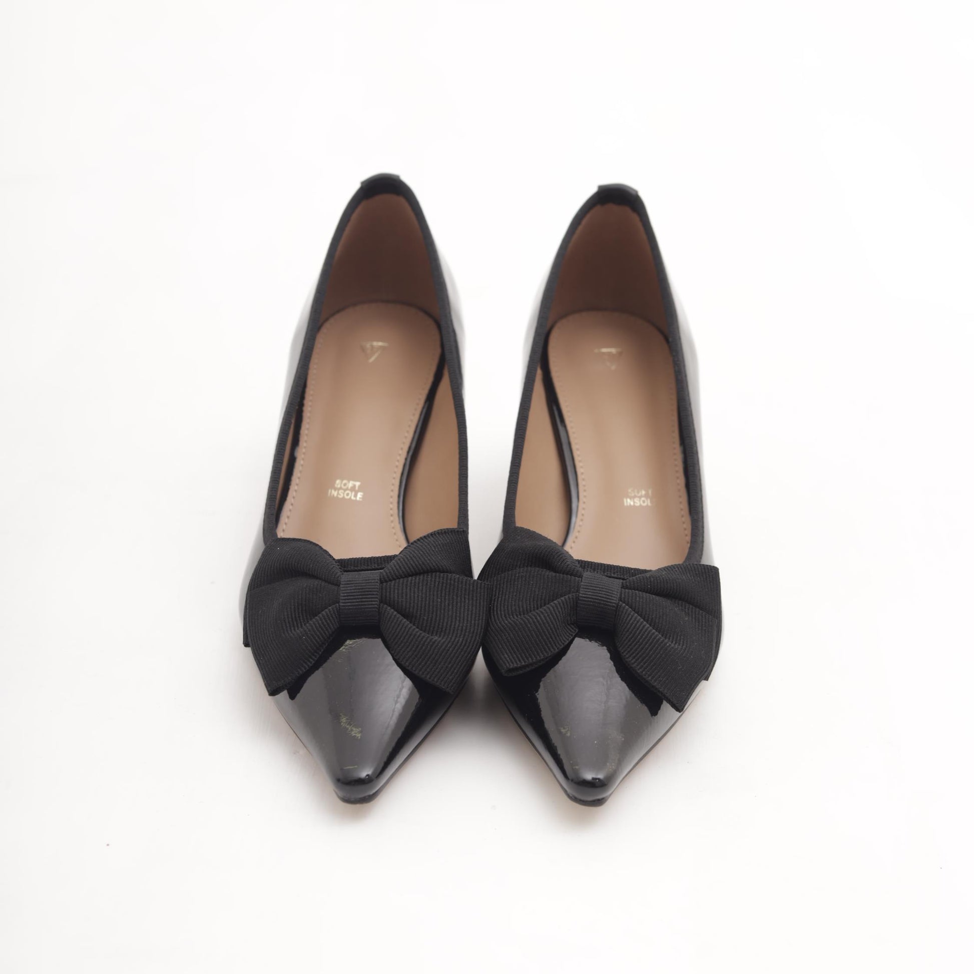 DECOLLETE FIOCCO NERO 