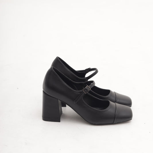 MARY JANE QUADRATA NERO MP2735-1PUNE CHOCOLA