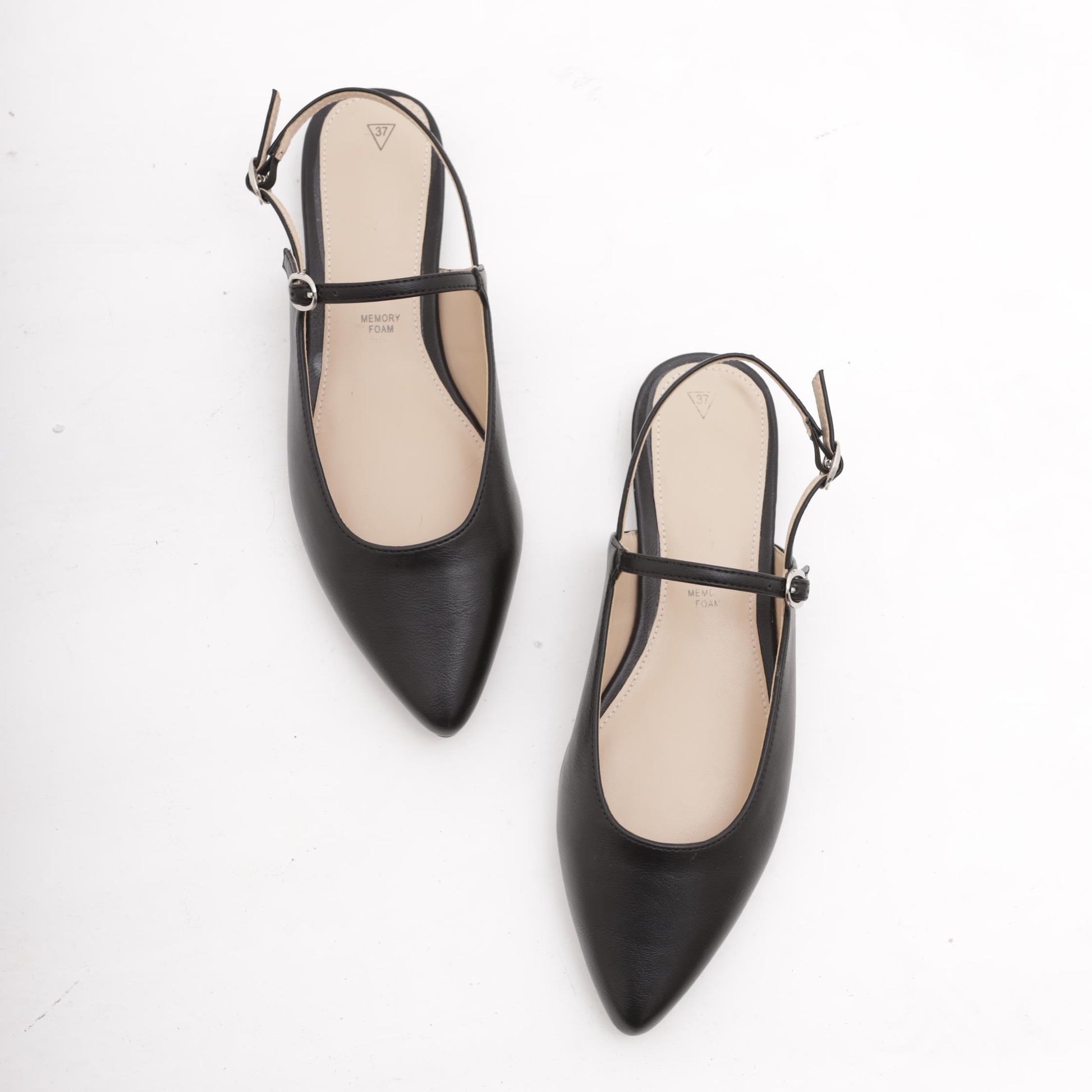 SLINGBACK CINTURINO NERO 