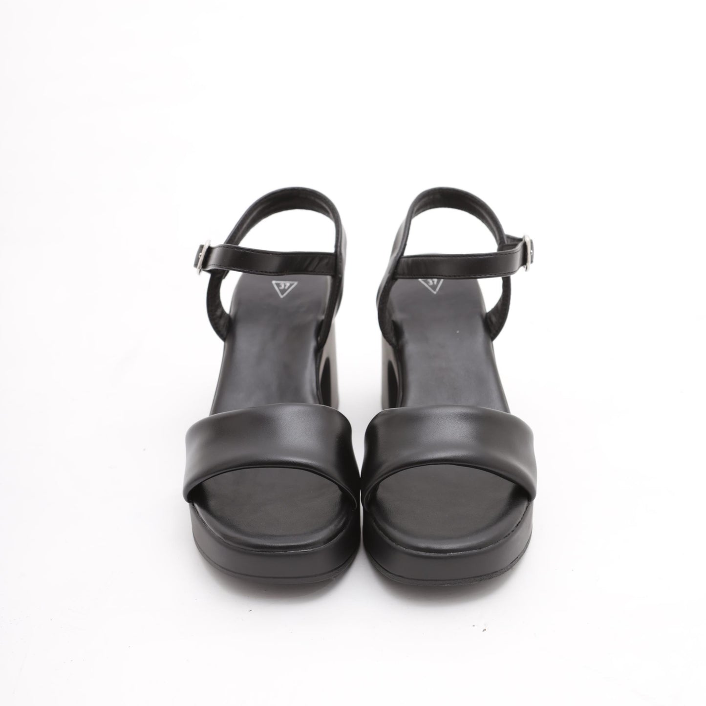 SANDALI CINTURINO NERO 