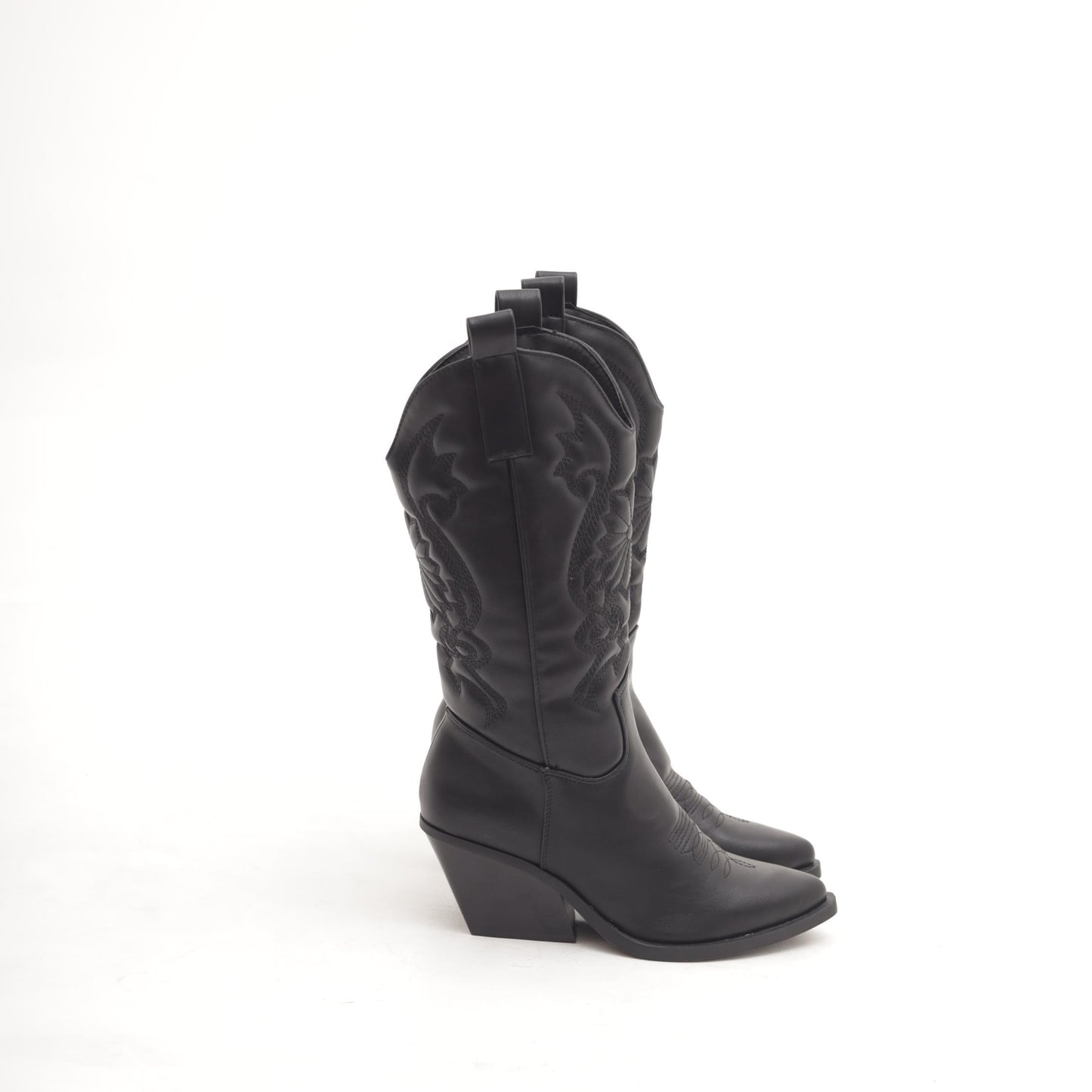 STIVALE TEXANO NERO MP2704-3PUNERO CHOCOLA