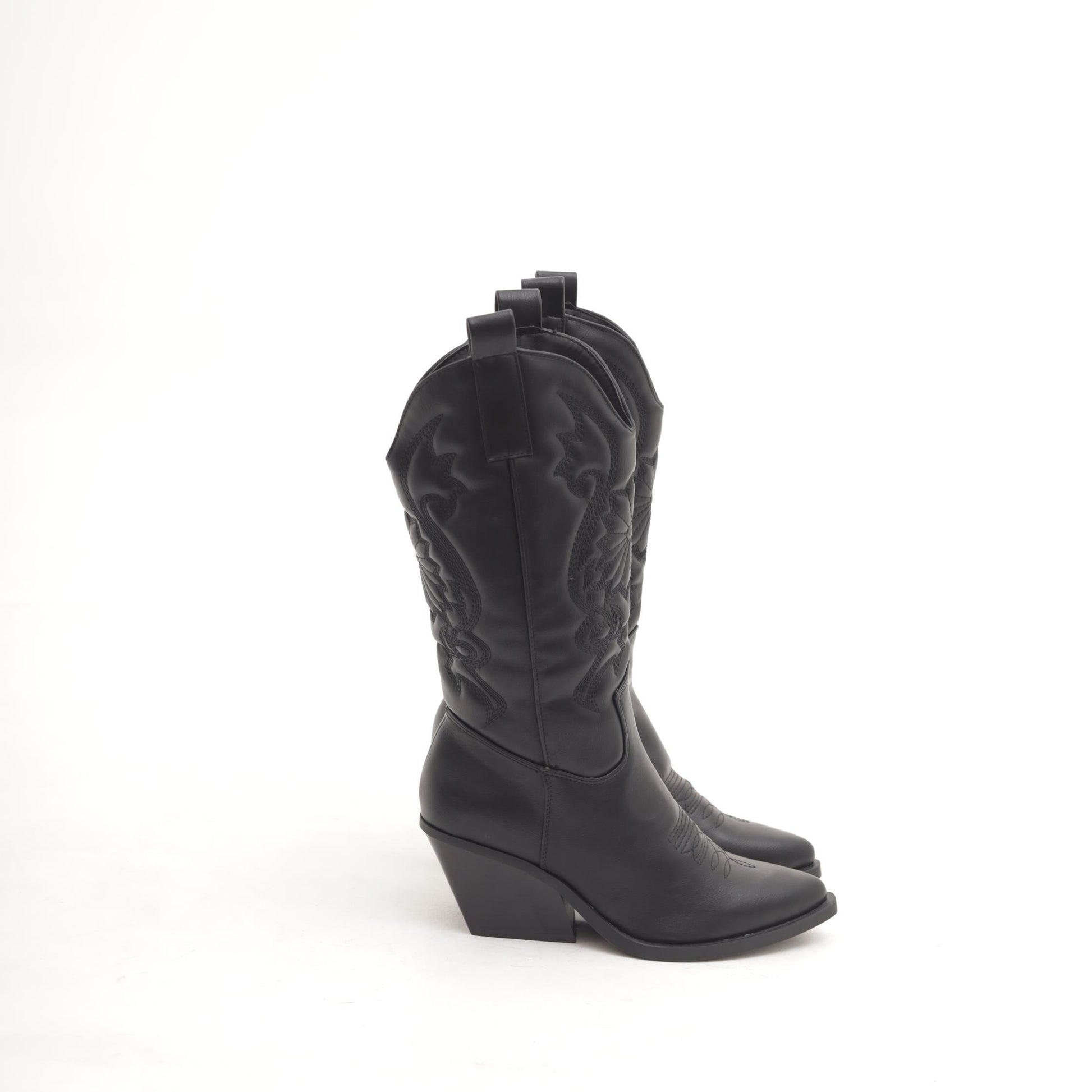 STIVALE TEXANO NERO MP2704-3PUNERO CHOCOLA