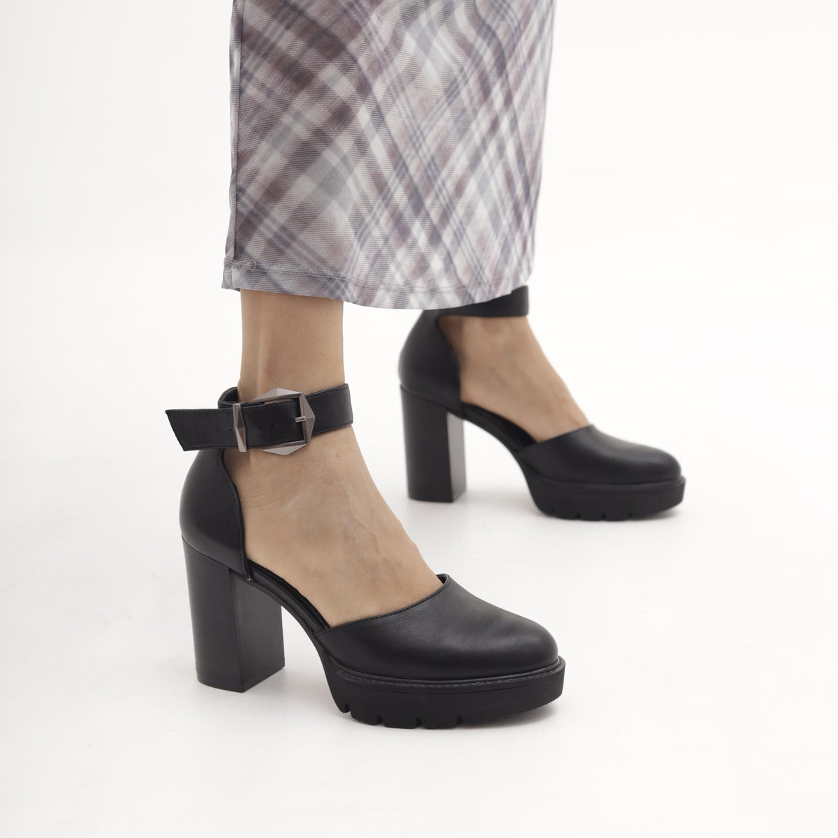 DECOLLETE D'ORSAY PLATEAU NERO 