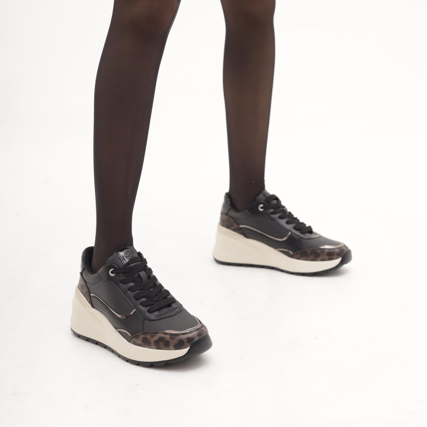 SNEAKERS ZEPPA LEOPARDO MP2604-4PULE CHOCOLA