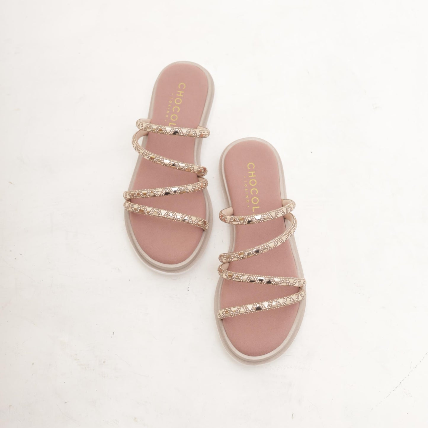 SANDALO FASCETTE TRIANGLE CIPRIA 