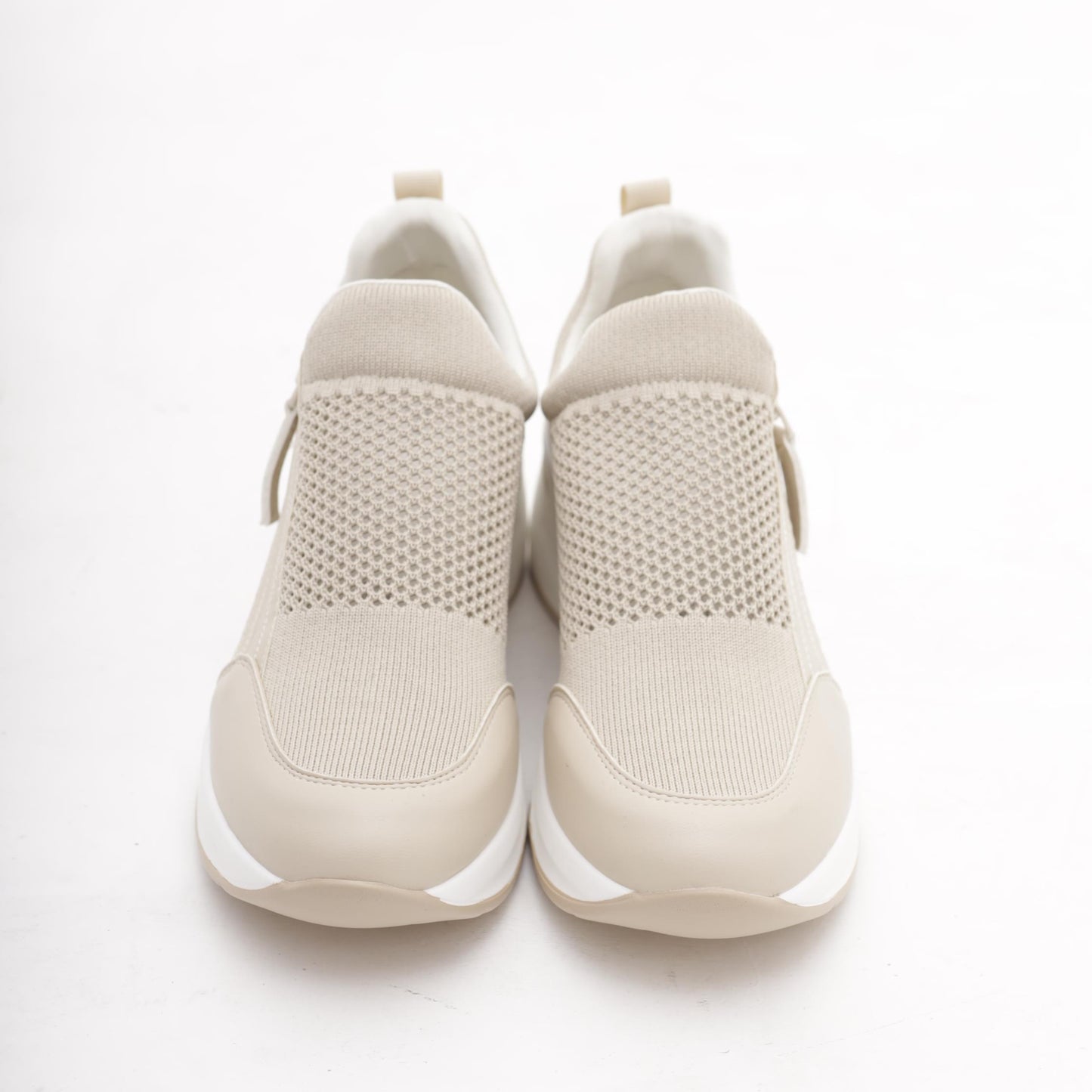SNEAKERS RETE BEIGE<BR/> 