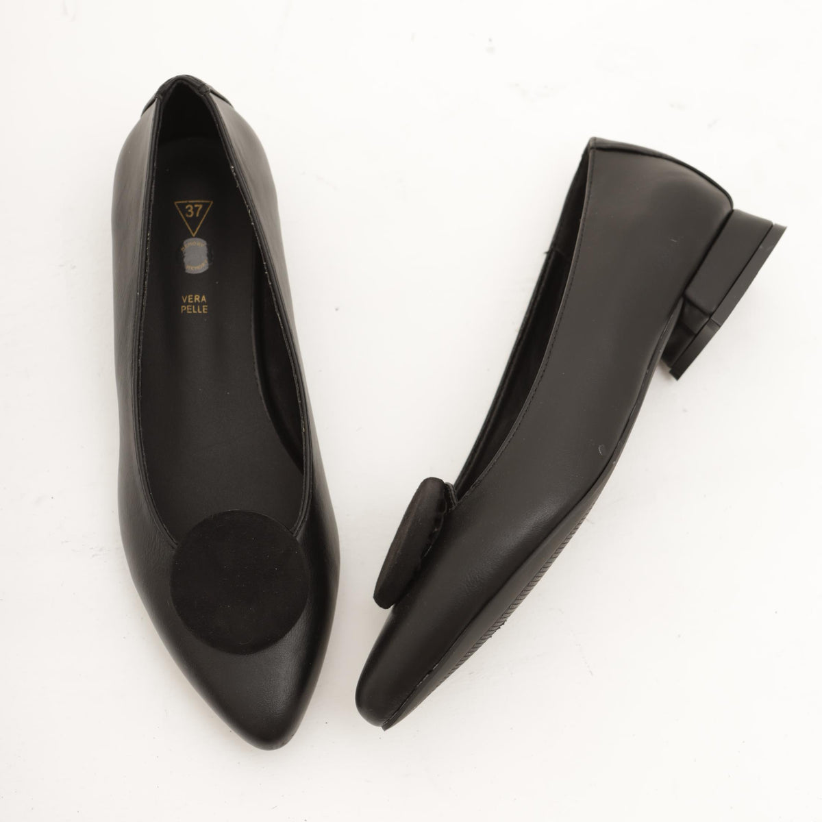 DECOLLETE' FLAT CIRCLE NERO 