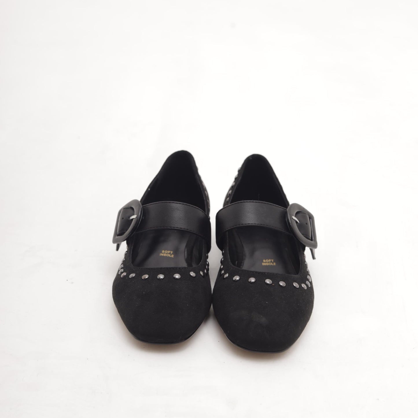 MARY JANE FLAT BORCHIE NERO 