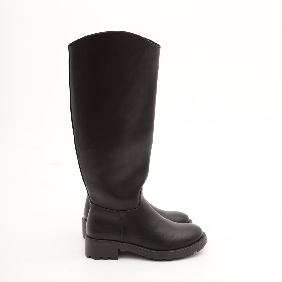 STIVALE LISCIO OVERSIZE NERO 