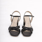 SANDALO TRECCIA NERO 