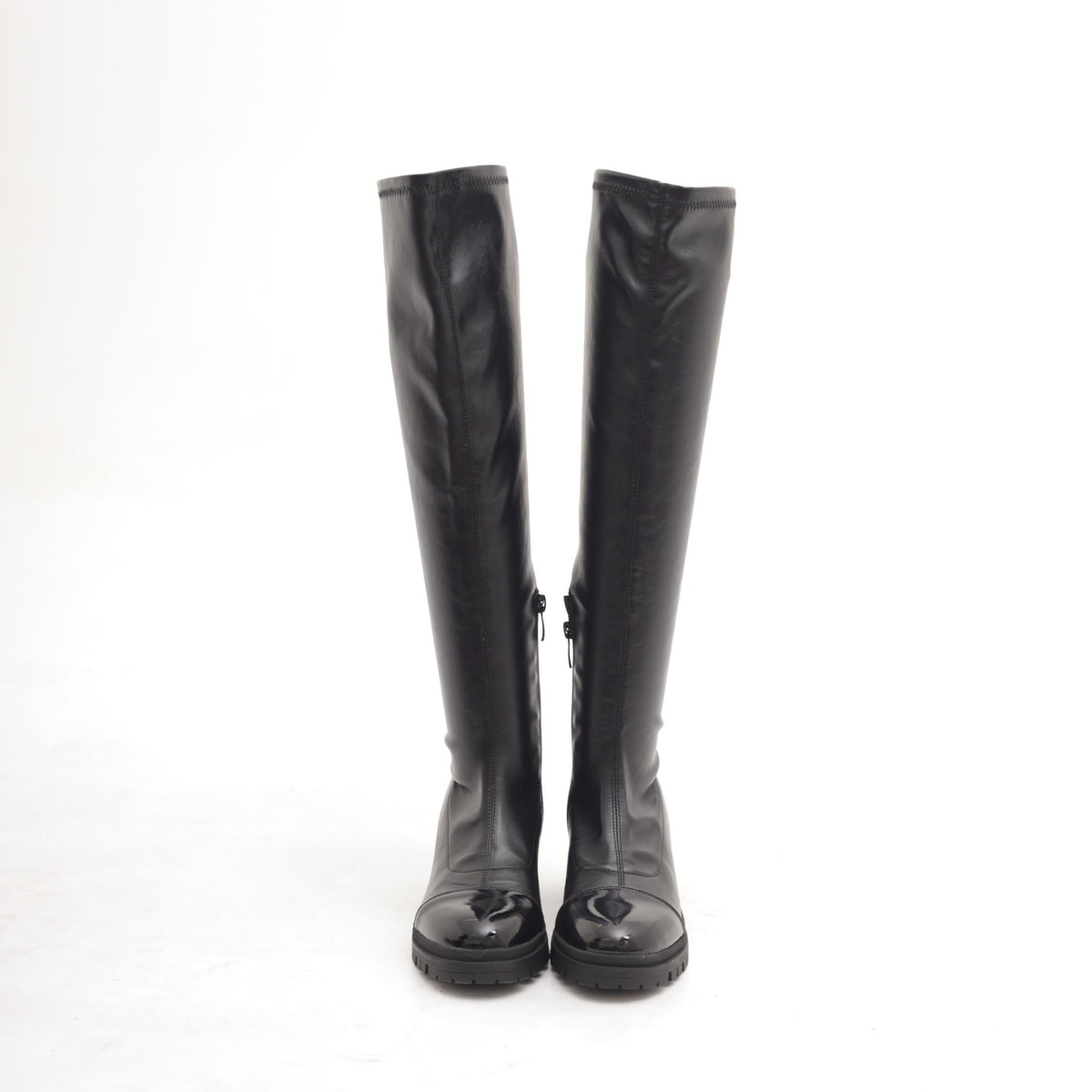 CUISSARD STRETCH GOMMATO PUNTALE NERO 