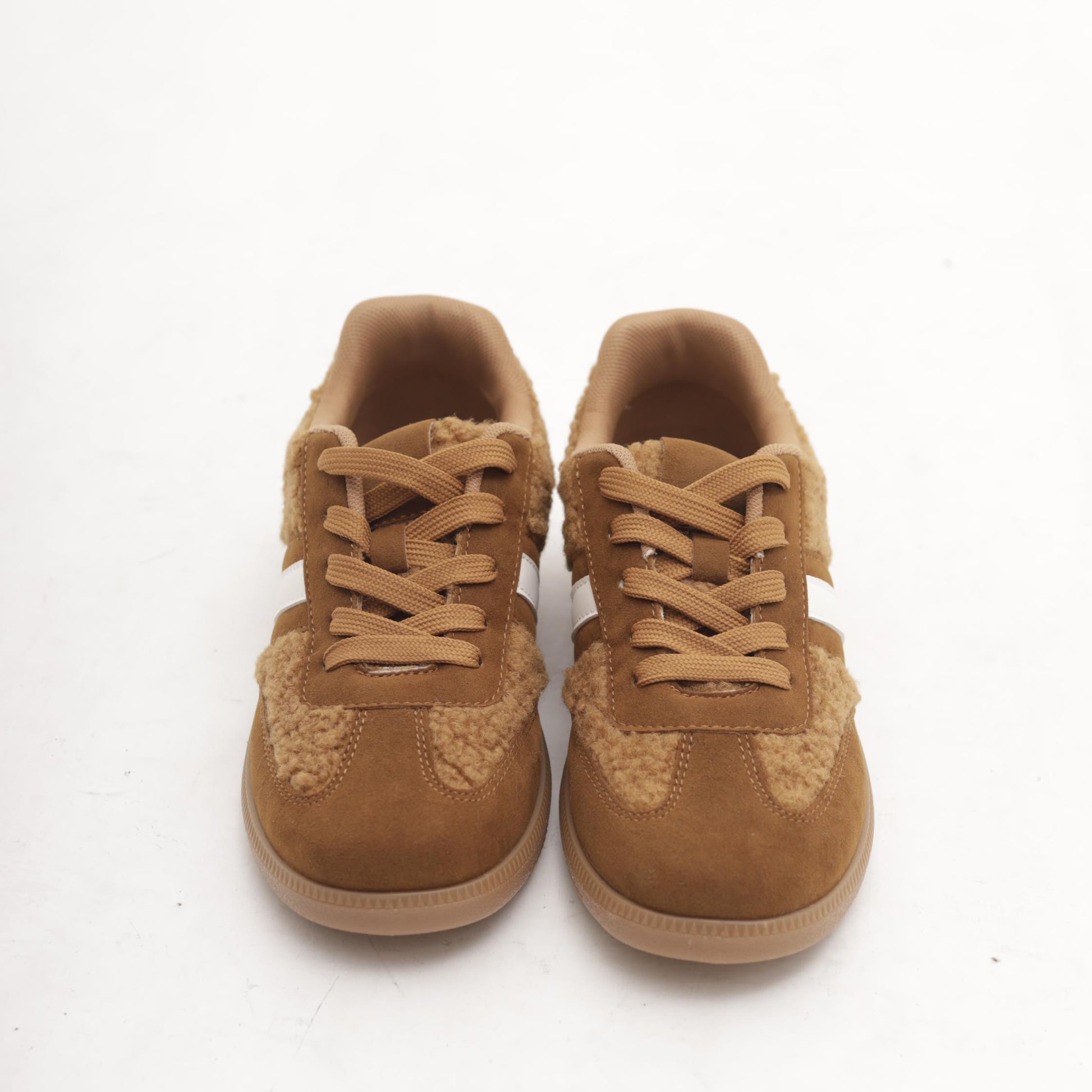 SNEAKERS FLAT FUR CUOIO MP902-6MFCU CHOCOLA