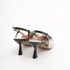 SLINGBACK ROCCHETTO BICOLORE PANNA 