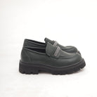 MOCASSINO SUOLA ALTA STRASS VERDE 